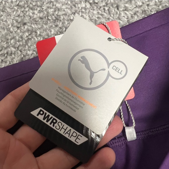 Puma Skort Women’s XS Purple Skirt Powershape Dassler Geometric Tennis Golf NEW - Picture 6 of 8